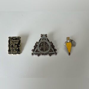Set of 3 Harry Potter themed Pins
